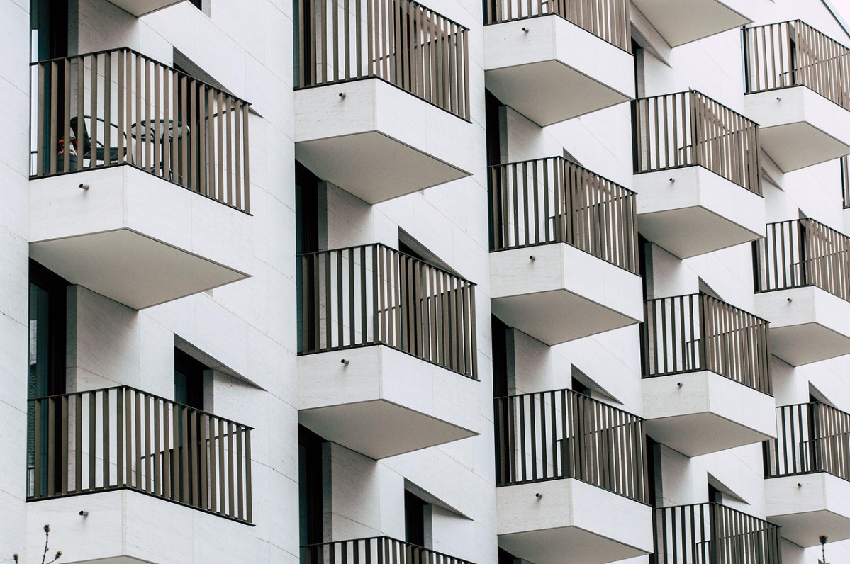 Agios Dimitrios modern apartment building