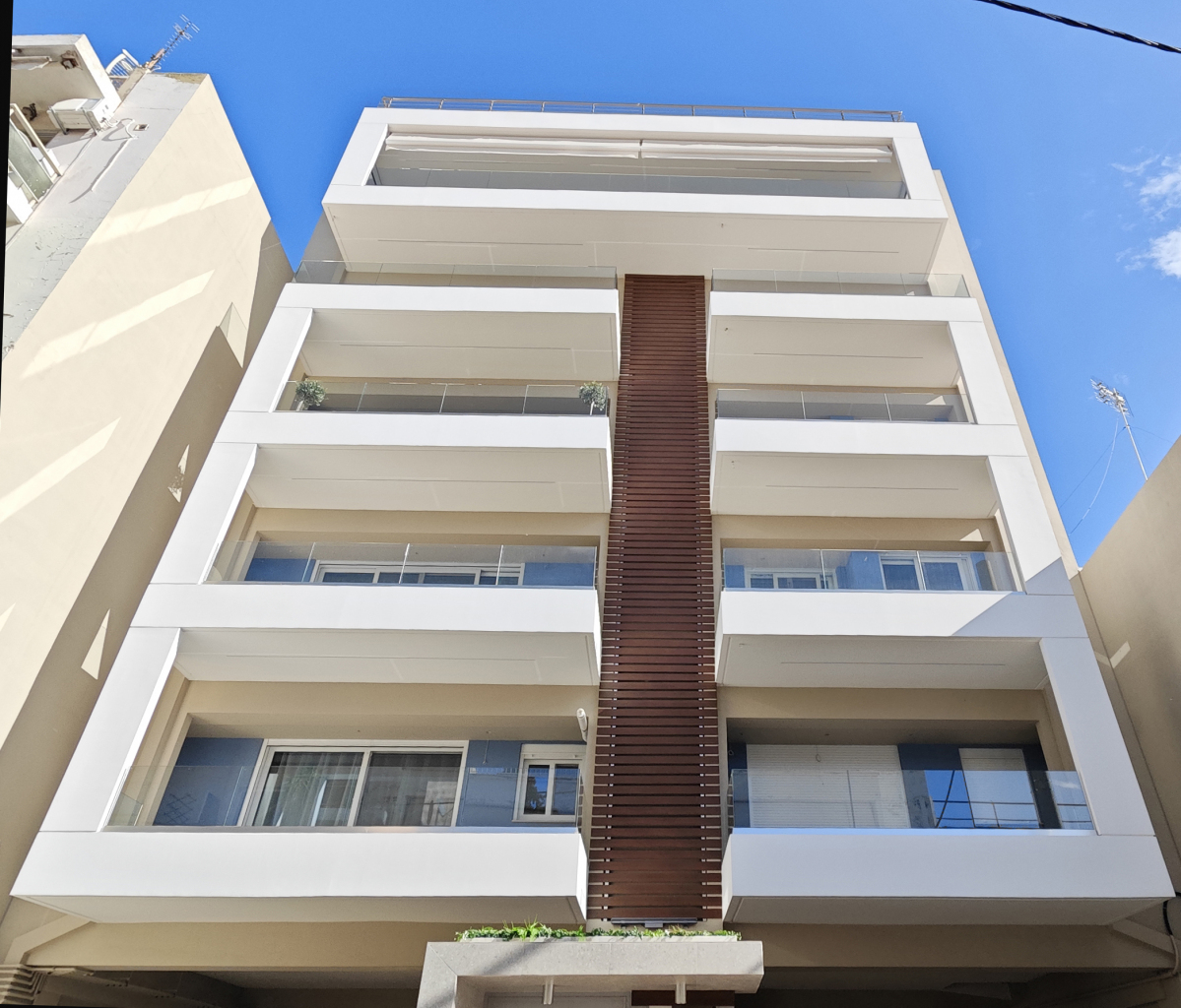 Renovated apartment kitchen Athens